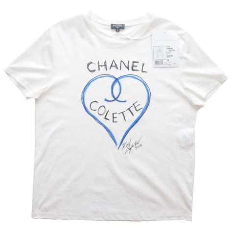 chanel collette t shirt|Chanel × Colette Chanel x Colette Limited Edition 2017 .